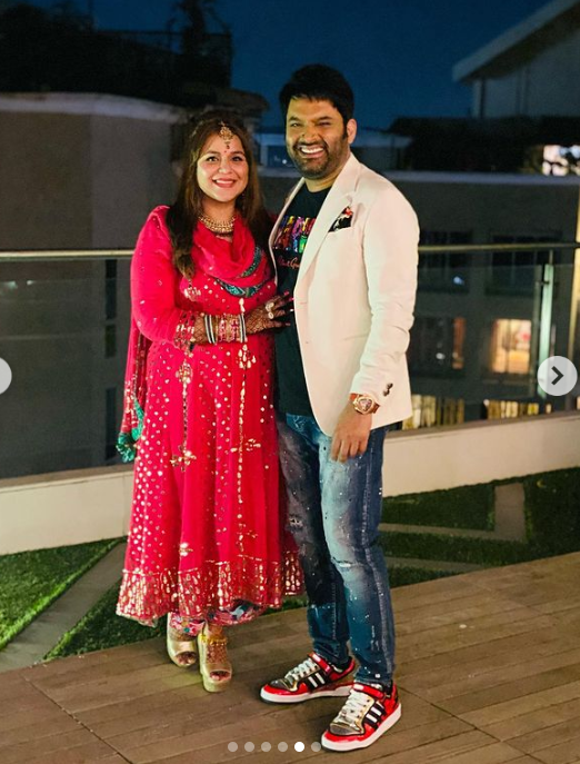Kapil Sharma and Wife Ginni Chatrath