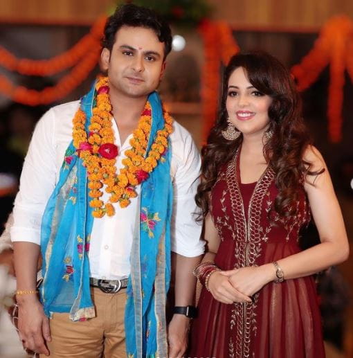 Sugandha Mishra and Dr. Sanket Bhosle