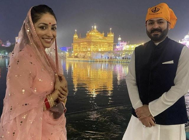 Yami Gautam with Husband Aditya Dhar