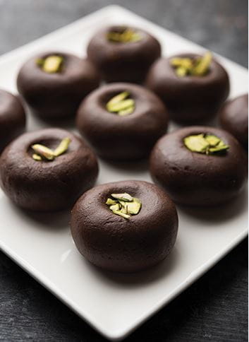 Sugar Free Chocolate Sandesh