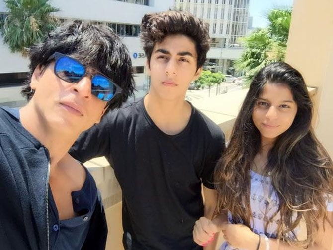 Shah Rukh Khan And Aryan Khan