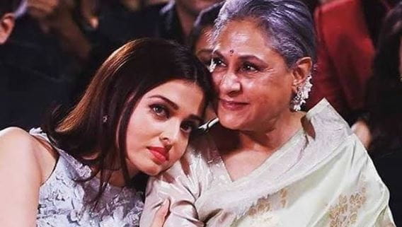 Jaya Bachchan and Aishwarya Rai