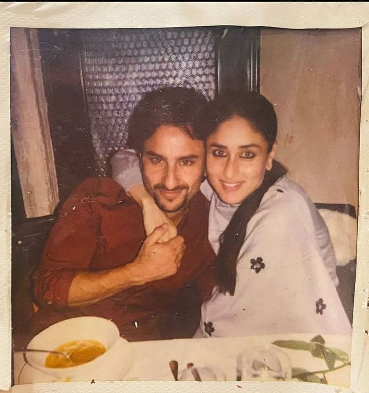 Kareena Kapoor with Saif Ali Khan