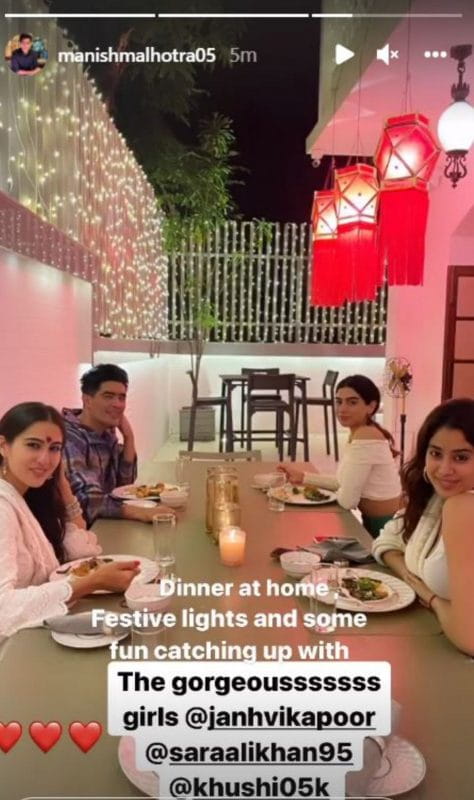 Manish Malhotra's Diwali Dinner Party