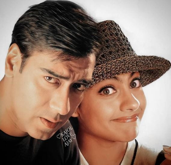 Kajol and Ajay Devgan