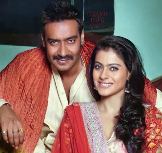 Kajol and Ajay Devgan