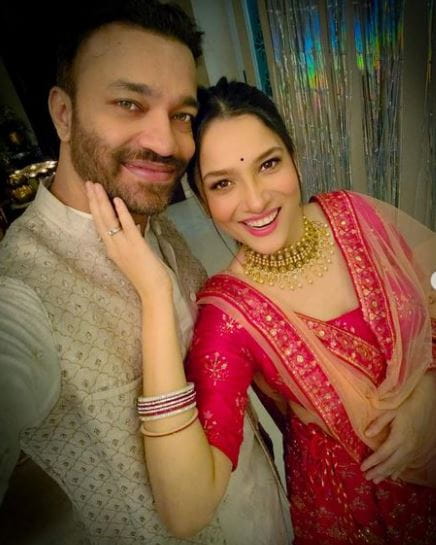 Ankita Lokhande and Vicky Jain