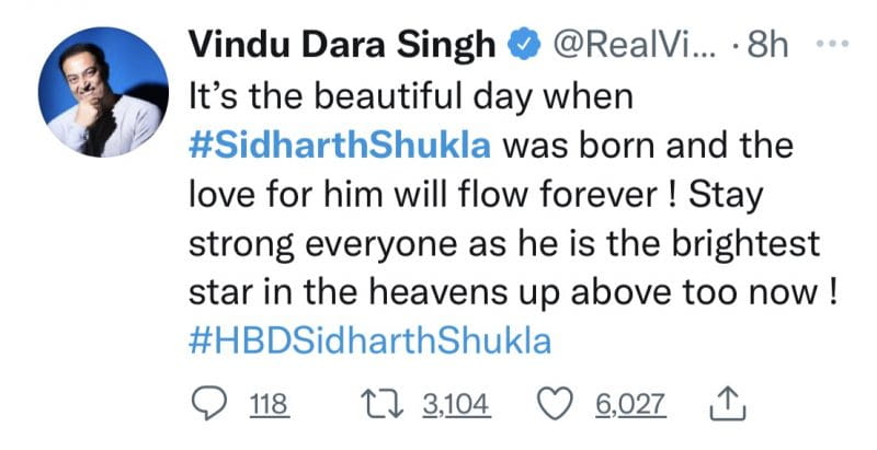 Sidharth Shukla Birth Anniversary