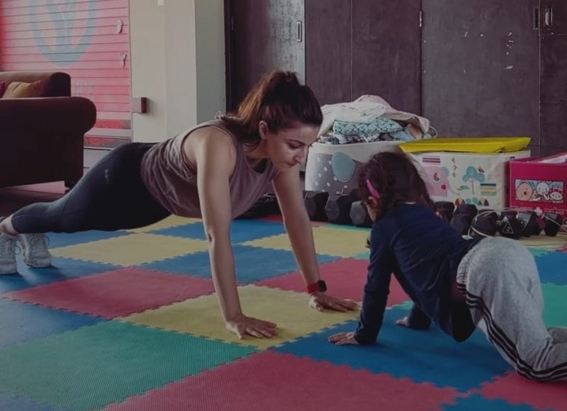 Soha Ali Khan With Daughter Inaaya