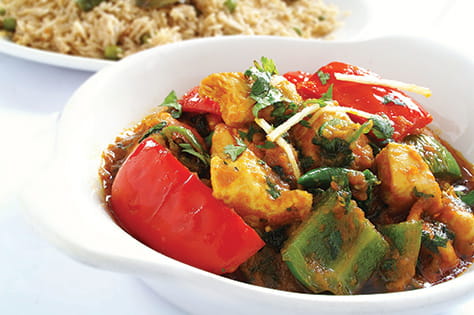 Shahi Aloo-Shimla Mirch Curry