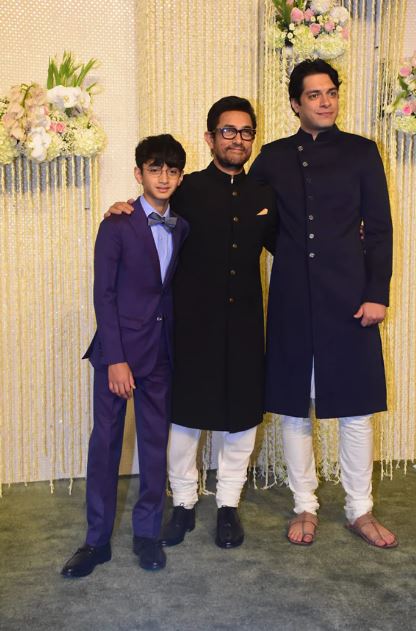आमिर खानच्या लेक व जावयच्या रिसेप्शनला अवतरले बॉलिवूडचे तारांगण, पाहा  फोटो... (Aamir Khan Daughter Ira Khan And Nupur Shikhare Wedding Reception  Attended Bollywood Celebs) | Entertainment ...