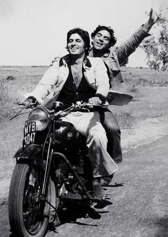 Amitabh Bachchan and Dharmendra