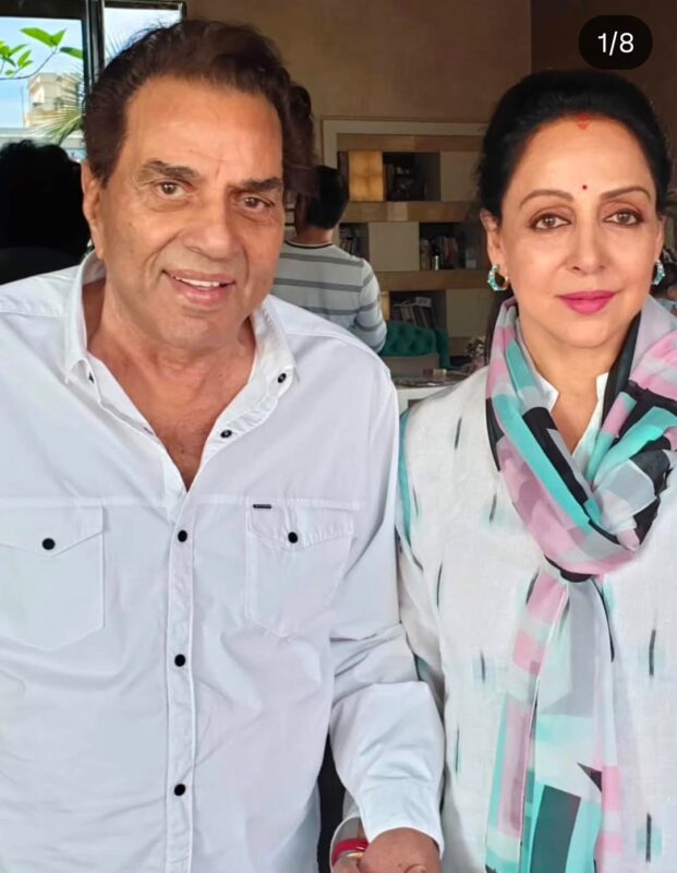 Hema Malini and Dharmendra