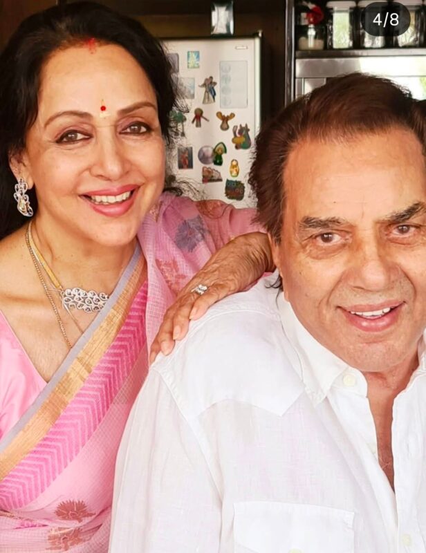 Hema Malini and Dharmendra