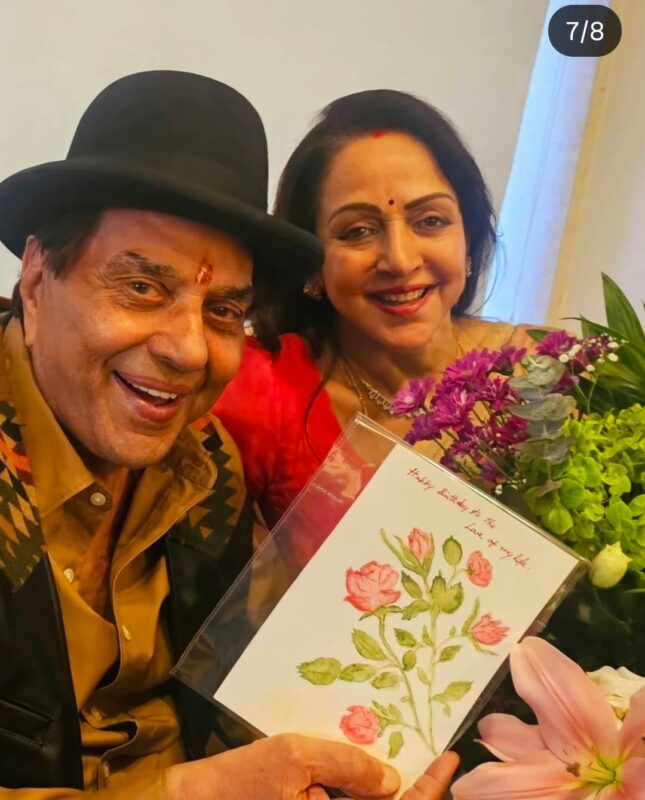 Hema Malini and Dharmendra