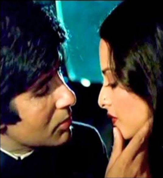 Rekha and Amitabh