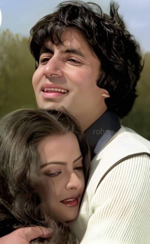Rekha and Amitabh