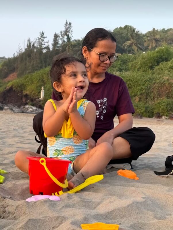 Rahul Vaidya and Disha Parmar Daughter Navya