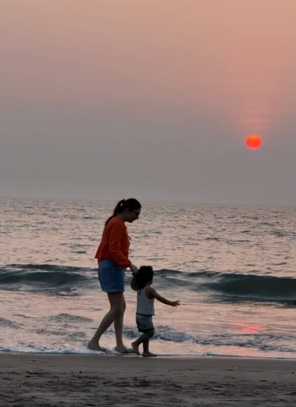 Rahul Vaidya and Disha Parmar Daughter Navya