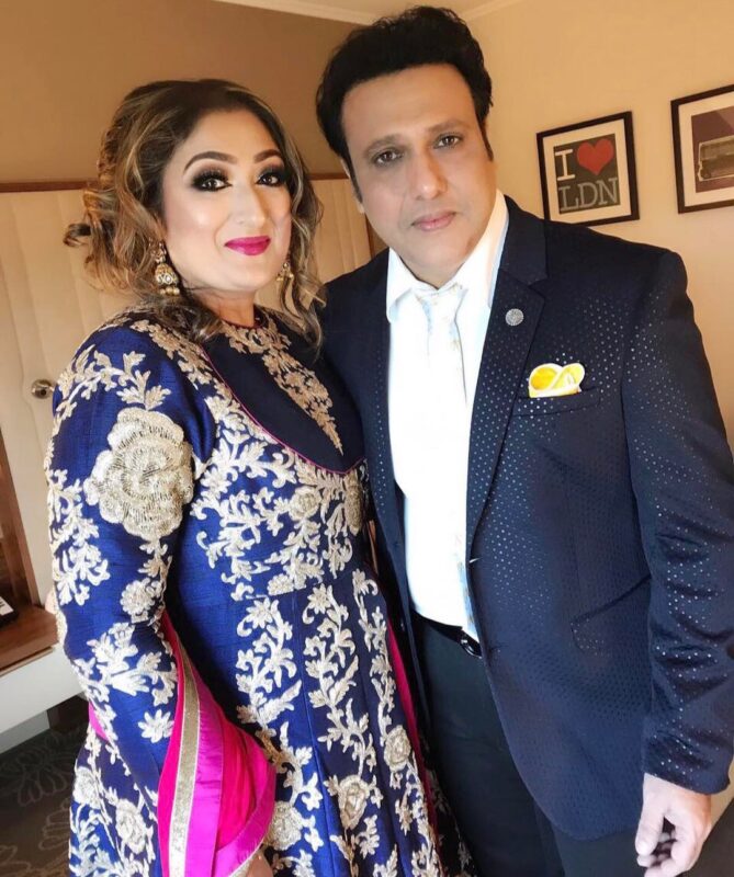 Govinda and wife Sunita Ahuja