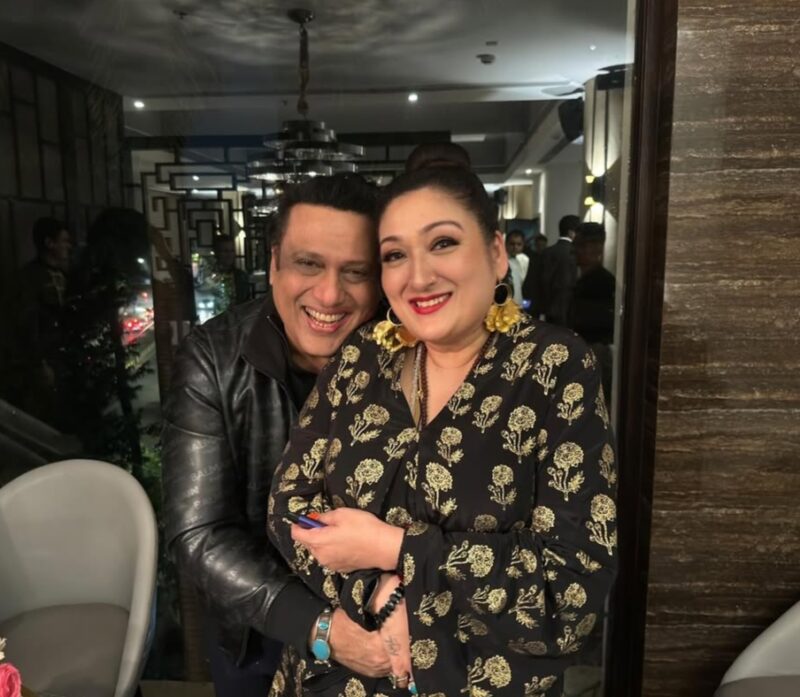 Govinda and wife Sunita Ahuja