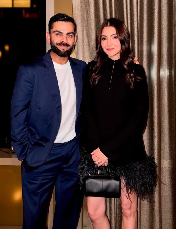 Virat Kohli and Anushka Sharma