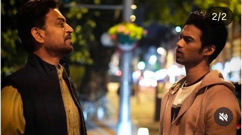 Babil Khan and Irrfan Khan