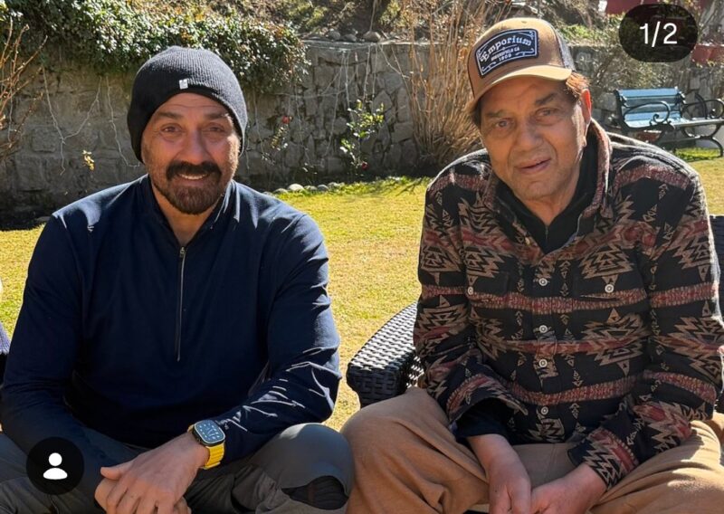 Sunny Deol and Dharmendra