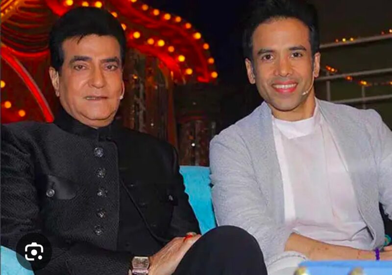 Jeetendra and Tusshar Kapoor 