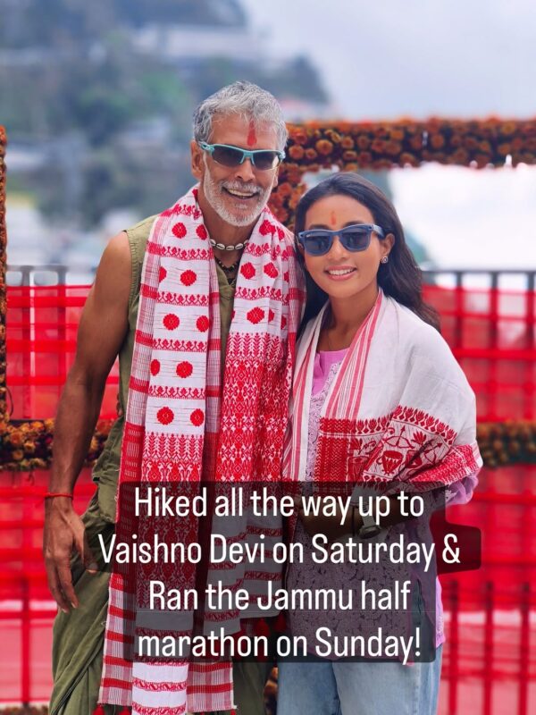 Milind Soman and Ankita