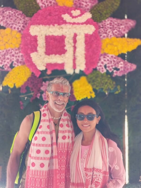 Milind Soman and Ankita