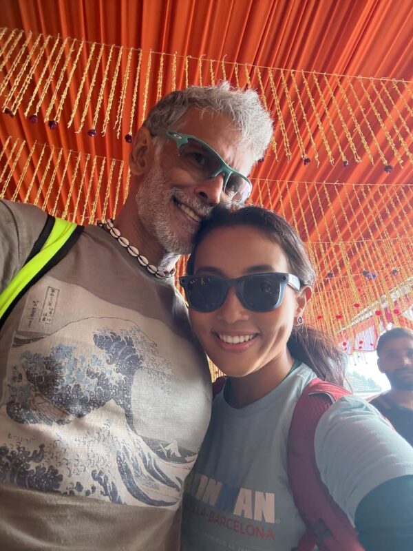 Milind Soman and Ankita
