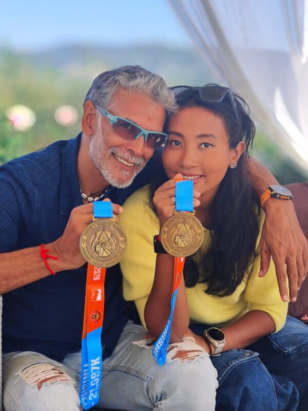 Milind Soman and Ankita