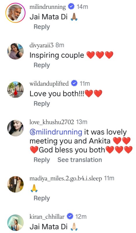 Milind Soman and Ankita