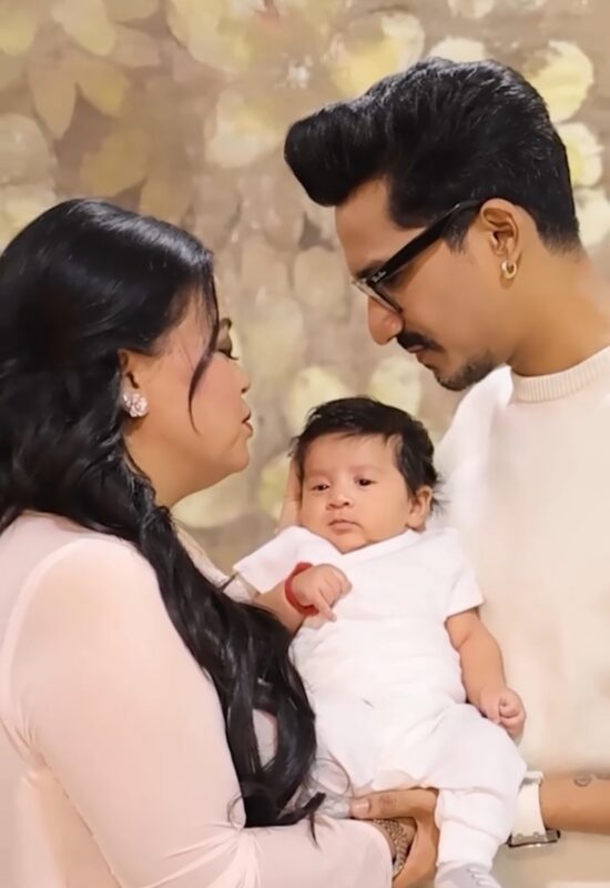 Bharti Singh and Haarsh newborn baby Kaju