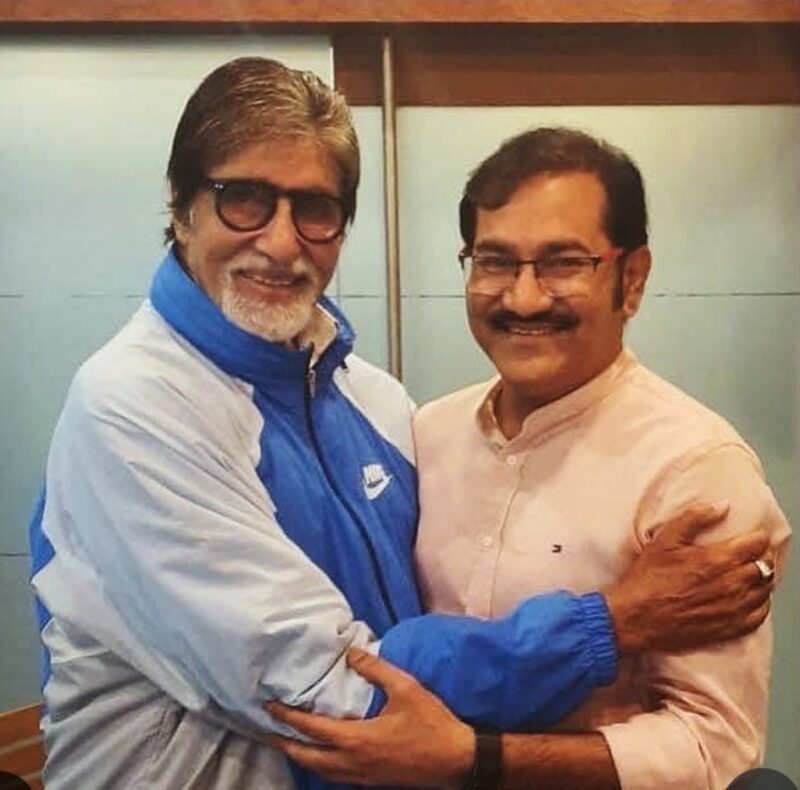 Sudesh Bhosle and Amitabh Bachchan