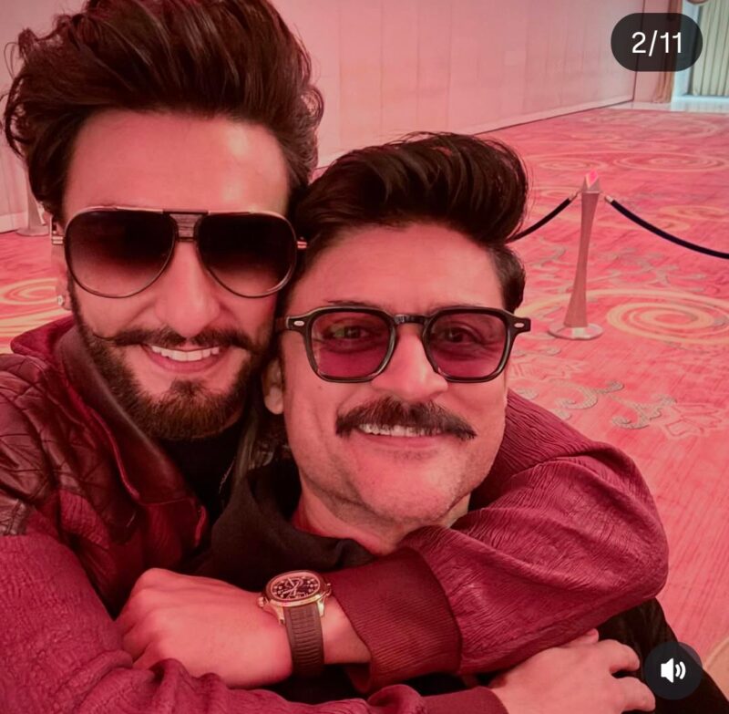 Ranveer Singh and Manav Gohil