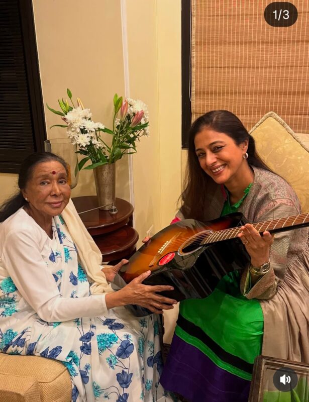 Asha Bhosle and Tabu