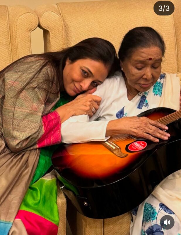 Asha Bhosle and Tabu