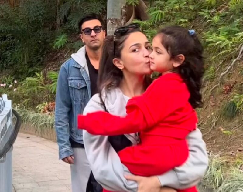 Alia Bhatt and daughter Raha