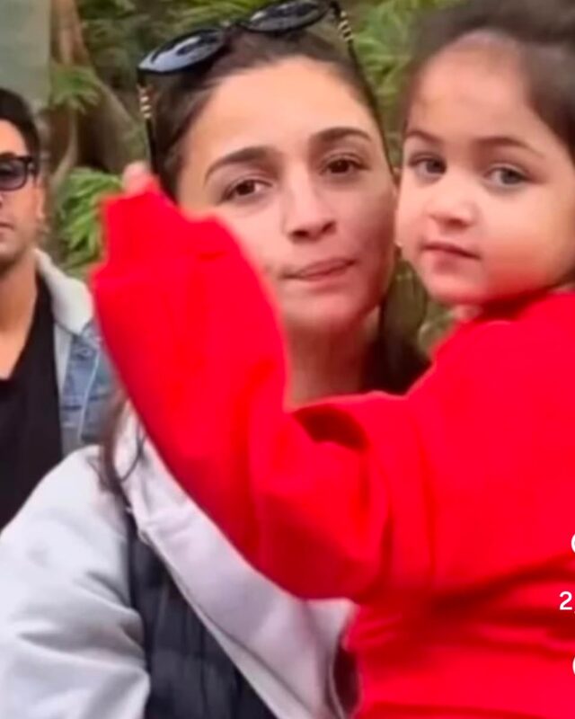 Alia Bhatt and daughter Raha