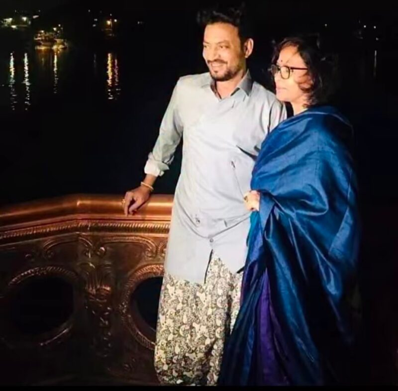 Irrfan Khan and Sutapa Sikdar