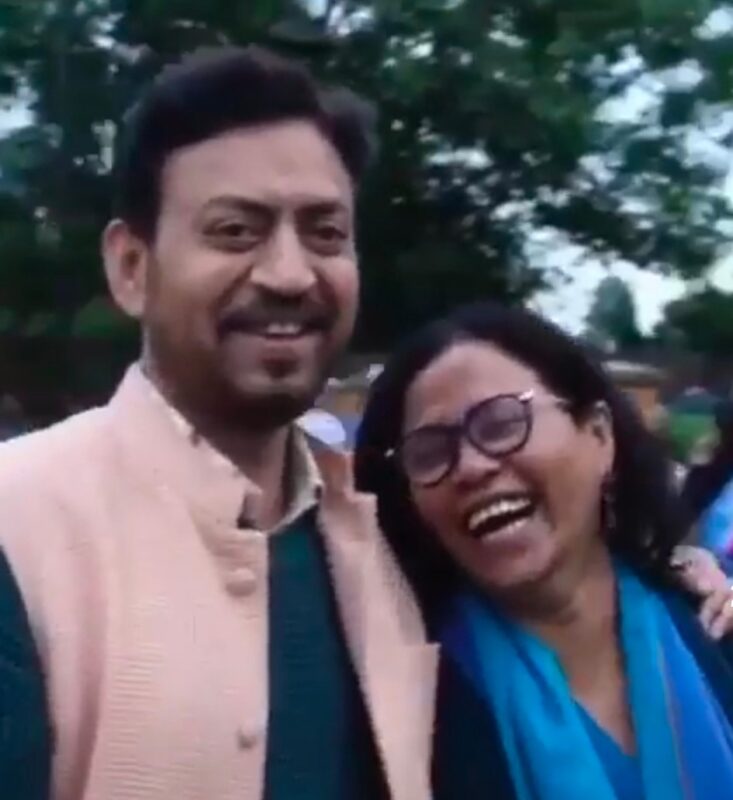 Irrfan Khan and Sutapa Sikdar