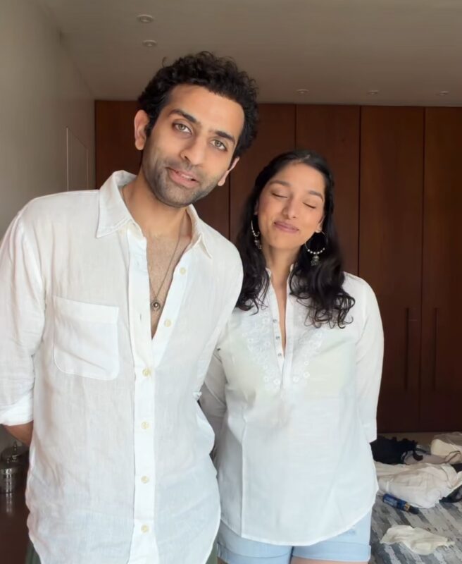 Archana Puran's Son Ayushmann with his fiancée