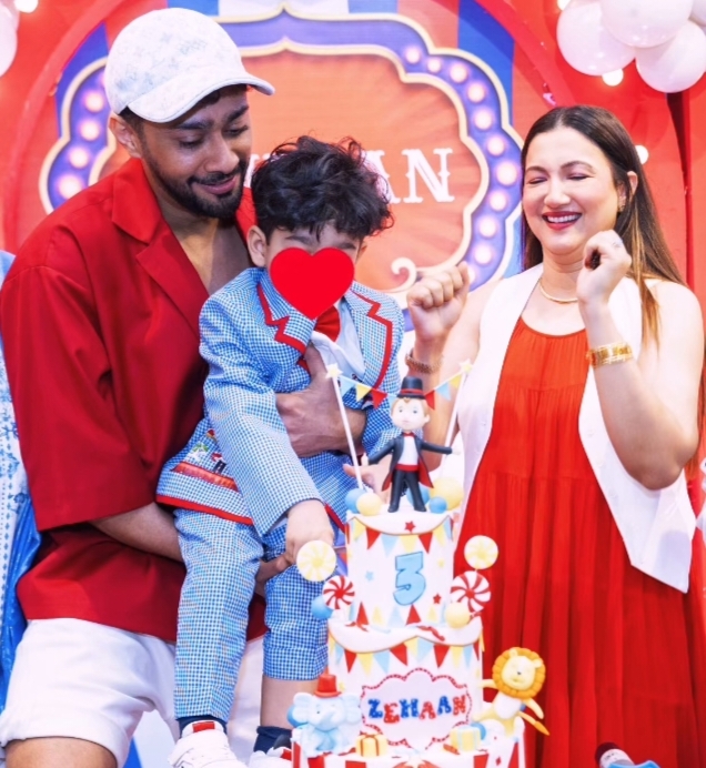 Gauahar Khan's son Zehaan