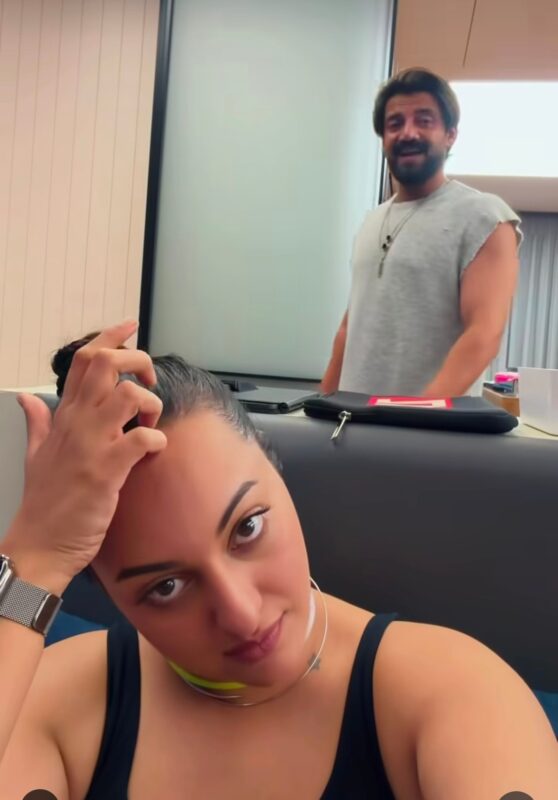 Zaheer Iqbal and Sonakshi Sinha