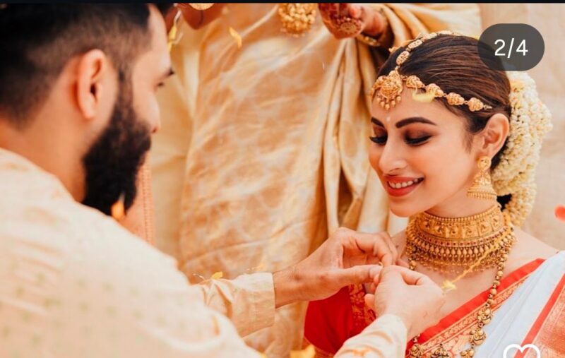 Mouni Roy and husband Suraj Nambiar