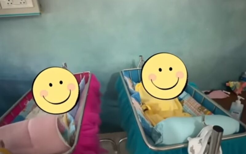 Sambhavna Seth Twin Babies