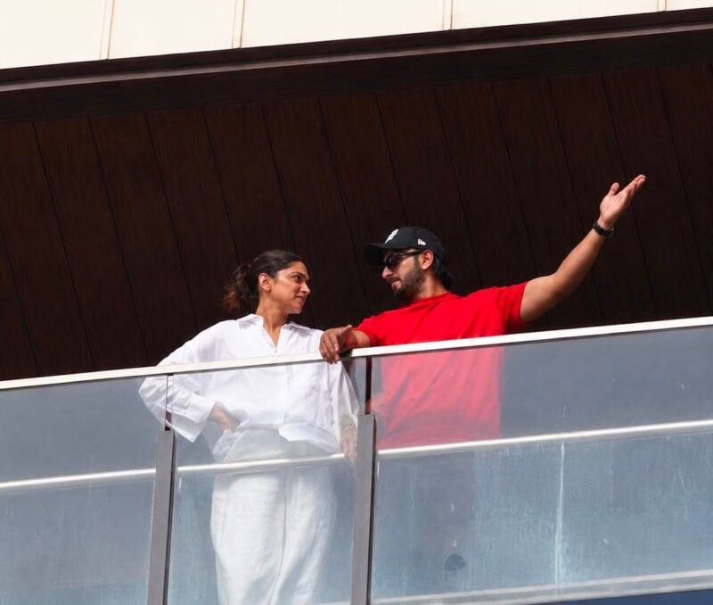 Deepika Padukone Spotted With Ranveer Singh