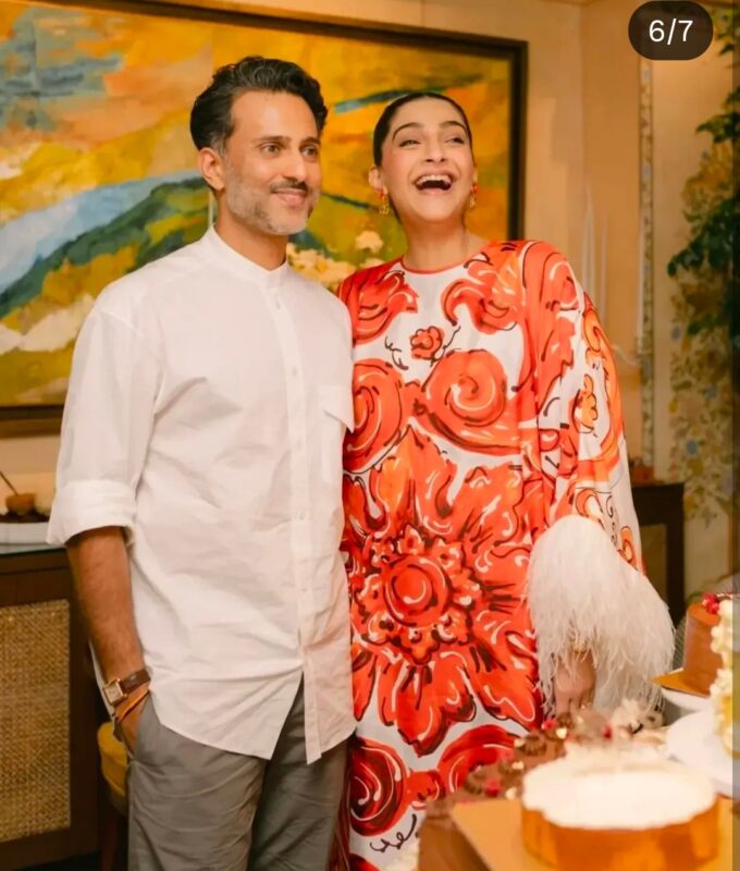Anand Ahuja and Sonam Kapoor